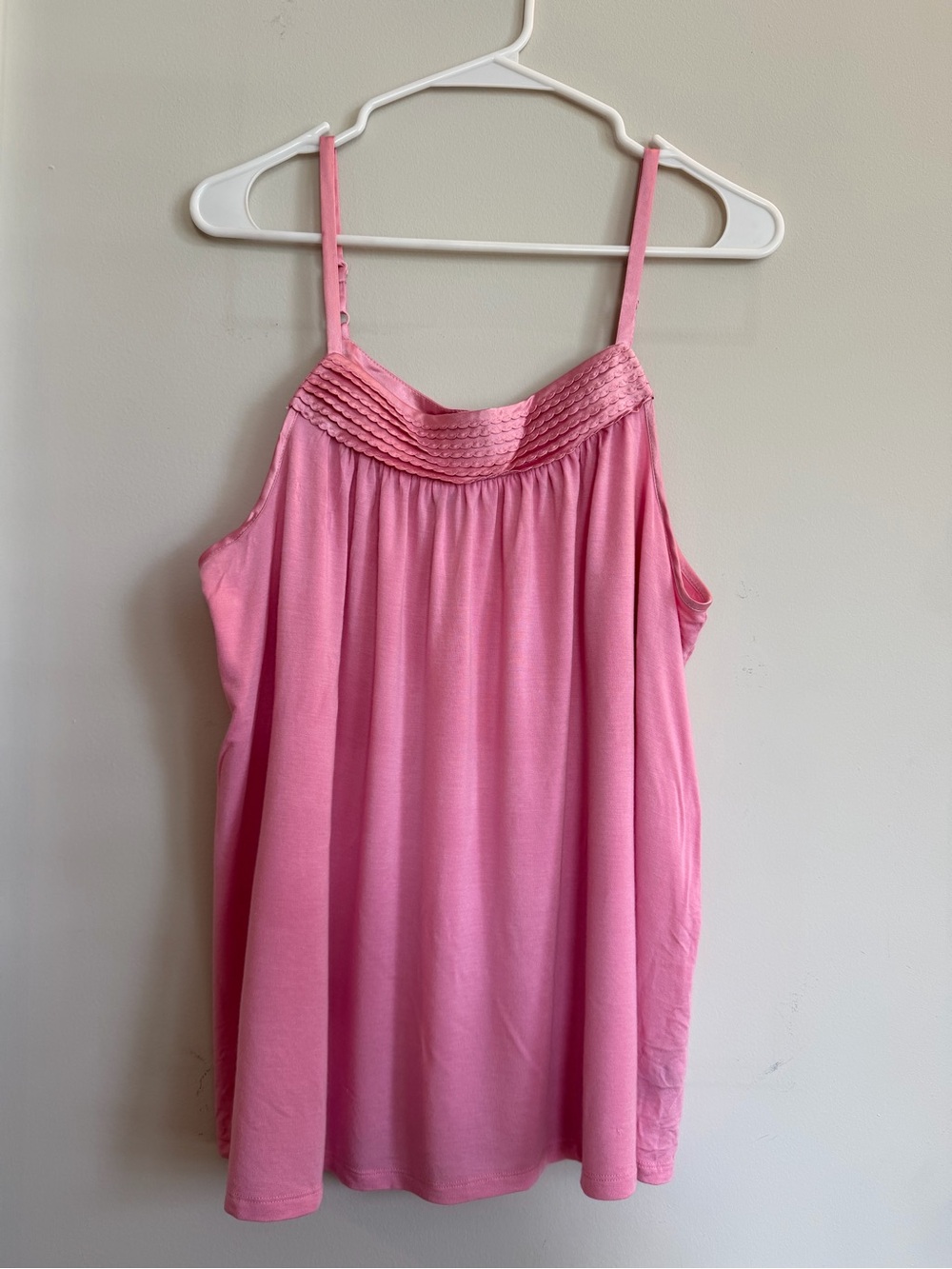 Y2K Pink Spaghetti Strap Tank Top